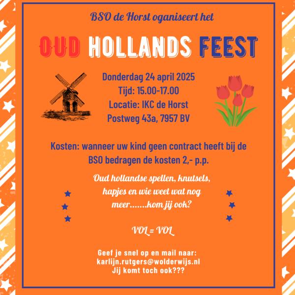 Oud Hollands feest